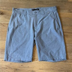 Travis Mathew Golf Shorts Mens 32 Performance Stretch Gray